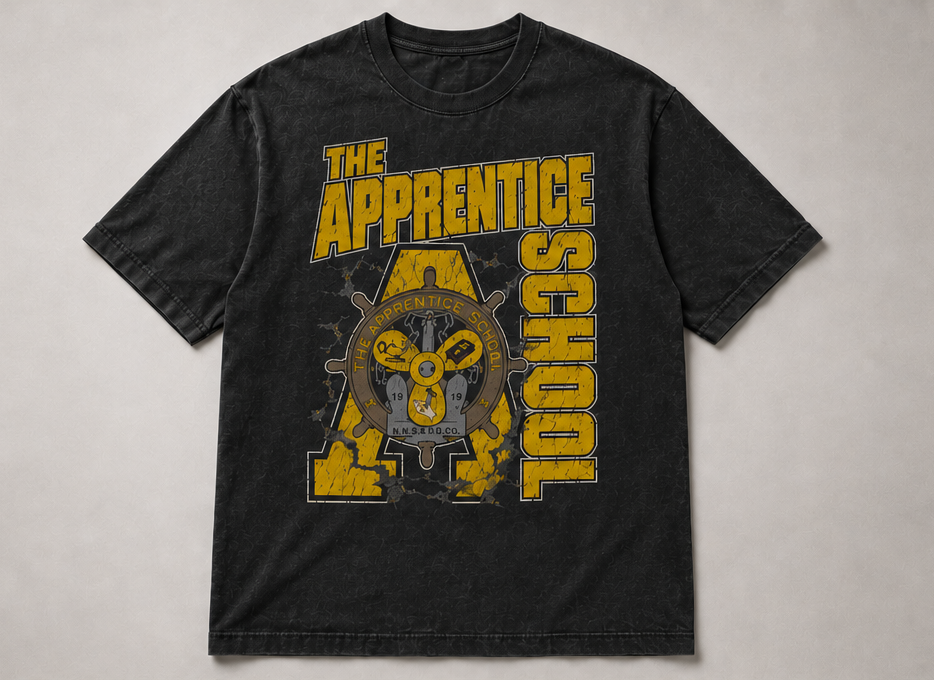 The Apprentice School Vintage Oversized Tee